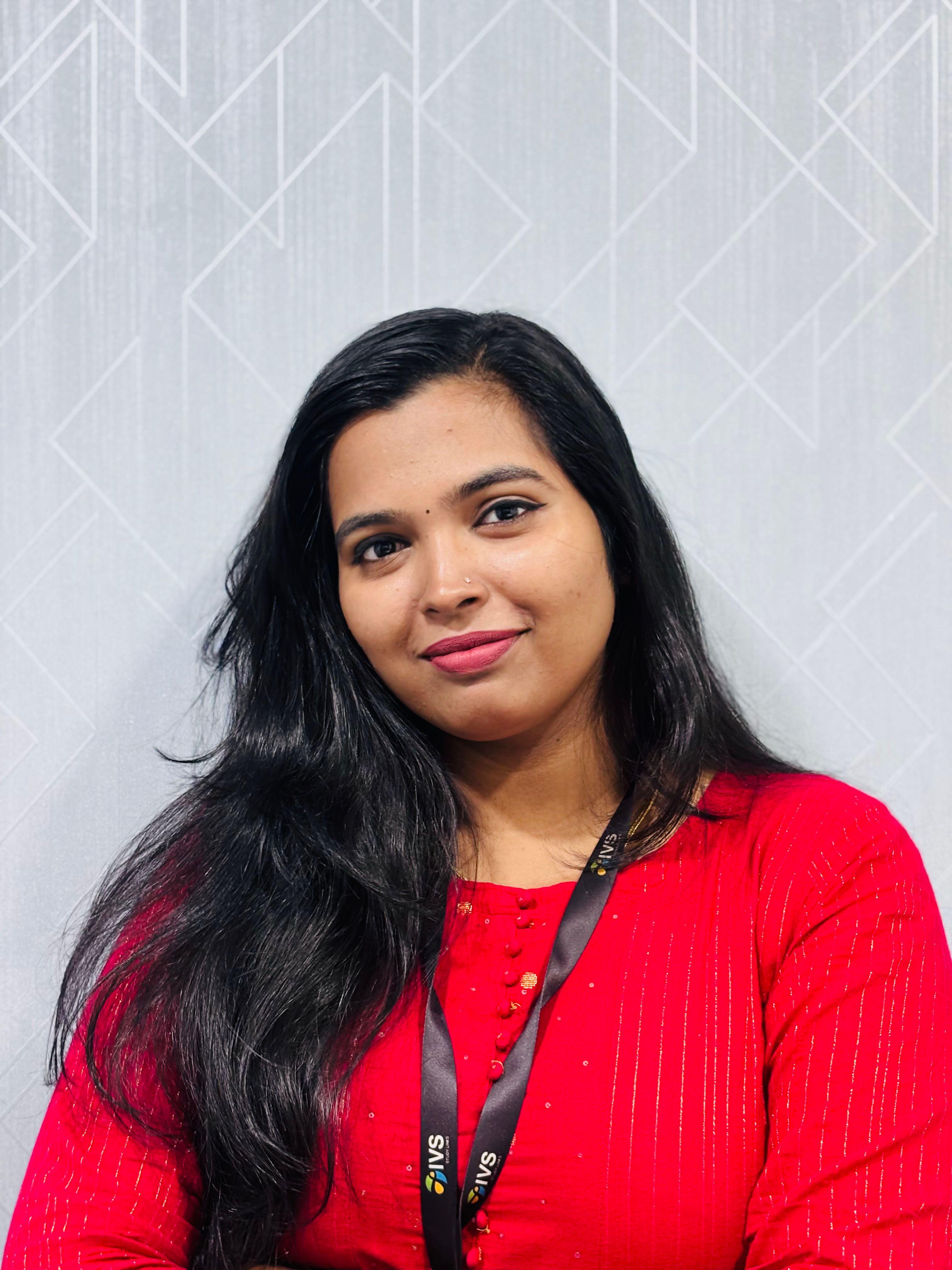 Sruthi N, Abroad Manager  at IVS Study Links